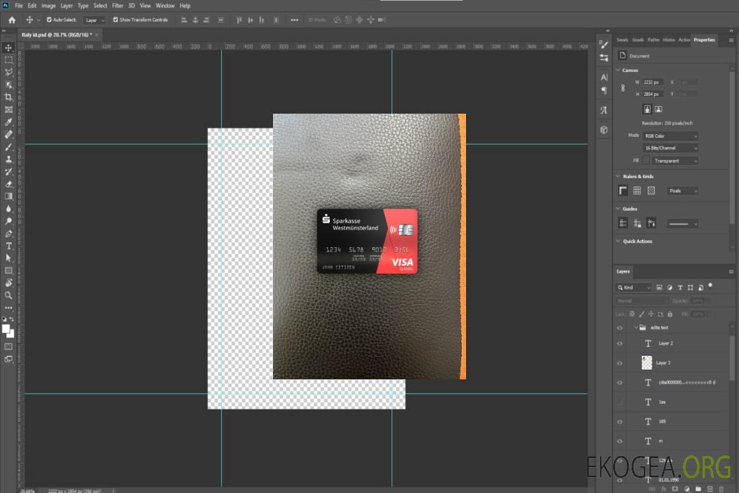Allemagne Sparkasse westmunsterland banque visa carte classique photolook , template